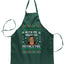 Ugly Ugly Christmas Kith me Under The Mithletoe Ugly Christmas Sweater Ugly Christmas Butcher Graphic Apron for Kitchen BBQ Grilling Cooking