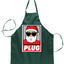 Ugly Ugly Christmas Santa Plug Ugly Christmas Sweater Ugly Christmas Butcher Graphic Apron for Kitchen BBQ Grilling Cooking