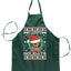 Ugly Ugly Christmas Yappy Holidays  Ugly Christmas Sweater Ugly Christmas Butcher Graphic Apron for Kitchen BBQ Grilling Cooking
