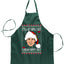 Clark Grizwald It's A Bit Nipply Out  Ugly Christmas Sweater Ugly Christmas Butcher Graphic Apron for Kitchen BBQ Grilling Cooking