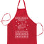 Ugly Ugly Christmas Merry Christmas Reindeer Humping Christmas Ugly Christmas Sweater Ugly Christmas Butcher Graphic Apron for Kitchen BBQ Grilling Cooking
