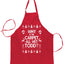 Ugly Ugly Christmas Why is The Carpet All Wet Todd? Christmas Ugly Christmas Sweater Ugly Christmas Butcher Graphic Apron for Kitchen BBQ Grilling Cooking