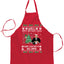 Well Happy Birthday Jesus Sorry Your Party's So Lame Ugly Christmas Sweater Ugly Christmas Butcher Graphic Apron for Kitchen BBQ Grilling Cooking