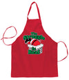 The Struggle is Real Xmas Christmas Ugly Christmas Sweater Ugly Christmas Butcher Graphic Apron for Kitchen BBQ Grilling Cooking