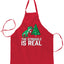 Christmas Trex The Struggle is Real Christmas Ugly Christmas Sweater Ugly Christmas Butcher Graphic Apron for Kitchen BBQ Grilling Cooking