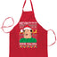 Ugly Ugly Christmas Kevin Home Malone Office Tv Xmas Christmas Ugly Christmas Sweater Ugly Christmas Butcher Graphic Apron for Kitchen BBQ Grilling Cooking