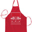 Ugly Ugly Christmas Festivus for The Rest of Us Christmas Ugly Christmas Sweater Ugly Christmas Butcher Graphic Apron for Kitchen BBQ Grilling Cooking