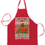 I Have a Big Package Meme Barry Wood Christmas Ugly Christmas Sweater Ugly Christmas Butcher Graphic Apron for Kitchen BBQ Grilling Cooking