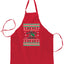 Ugly Ugly Christmas Happy Holidays from Schrute Farms Ugly Christmas Sweater Ugly Christmas Butcher Graphic Apron for Kitchen BBQ Grilling Cooking