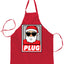 Ugly Ugly Christmas Santa Plug Ugly Christmas Sweater Ugly Christmas Butcher Graphic Apron for Kitchen BBQ Grilling Cooking