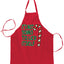 It's Not Going to Lick Itself Ugly Christmas Sweater Ugly Christmas Butcher Graphic Apron for Kitchen BBQ Grilling Cooking