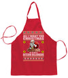 Ugly Ugly Christmas Bitcoin Billionaire for Christmas Sweater  Ugly Christmas Sweater Ugly Christmas Butcher Graphic Apron for Kitchen BBQ Grilling Cooking